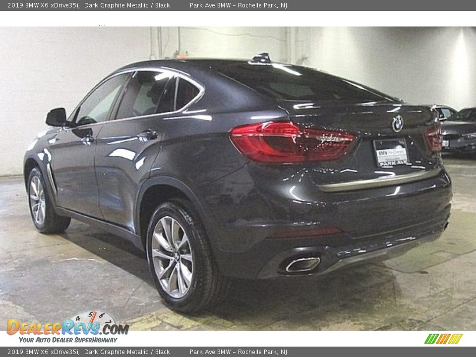 2019 BMW X6 xDrive35i Dark Graphite Metallic / Black Photo #2