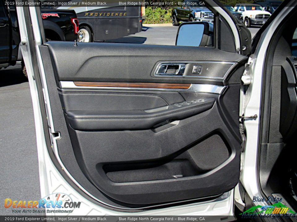 2019 Ford Explorer Limited Ingot Silver / Medium Black Photo #30