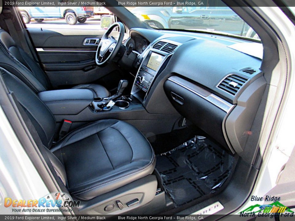 2019 Ford Explorer Limited Ingot Silver / Medium Black Photo #32