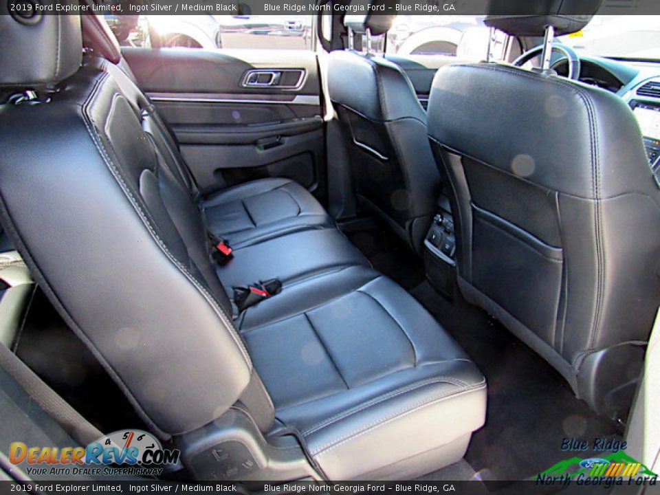 2019 Ford Explorer Limited Ingot Silver / Medium Black Photo #33
