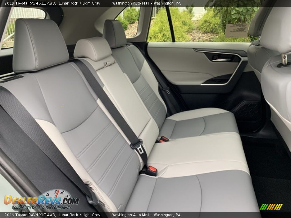 Rear Seat of 2019 Toyota RAV4 XLE AWD Photo #18