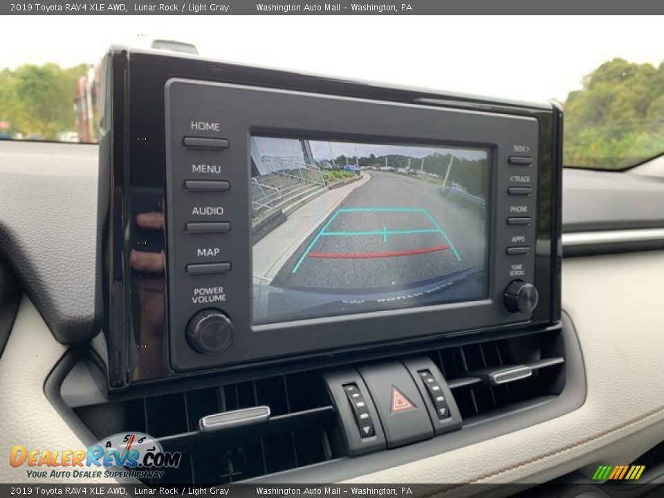 2019 Toyota RAV4 XLE AWD Lunar Rock / Light Gray Photo #25
