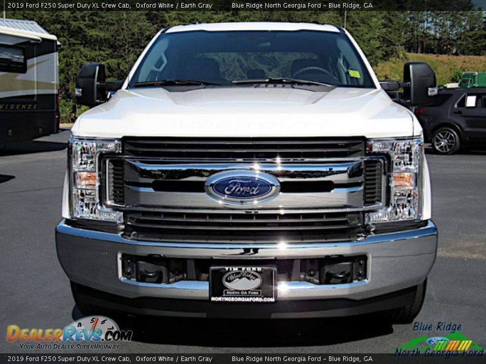 2019 Ford F250 Super Duty XL Crew Cab Oxford White / Earth Gray Photo #8
