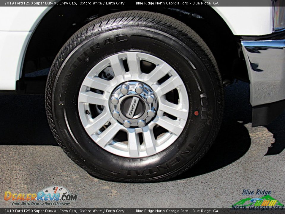 2019 Ford F250 Super Duty XL Crew Cab Oxford White / Earth Gray Photo #9