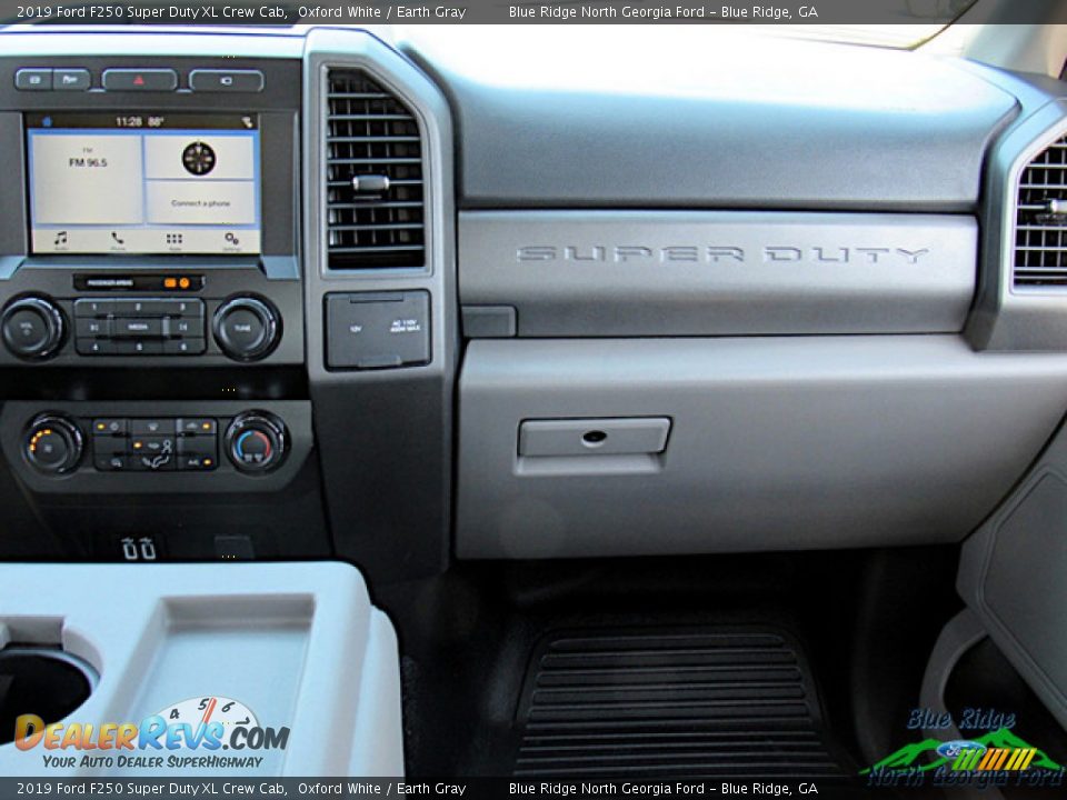 2019 Ford F250 Super Duty XL Crew Cab Oxford White / Earth Gray Photo #16