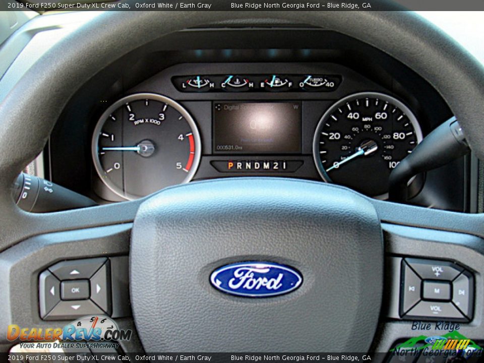 2019 Ford F250 Super Duty XL Crew Cab Oxford White / Earth Gray Photo #17