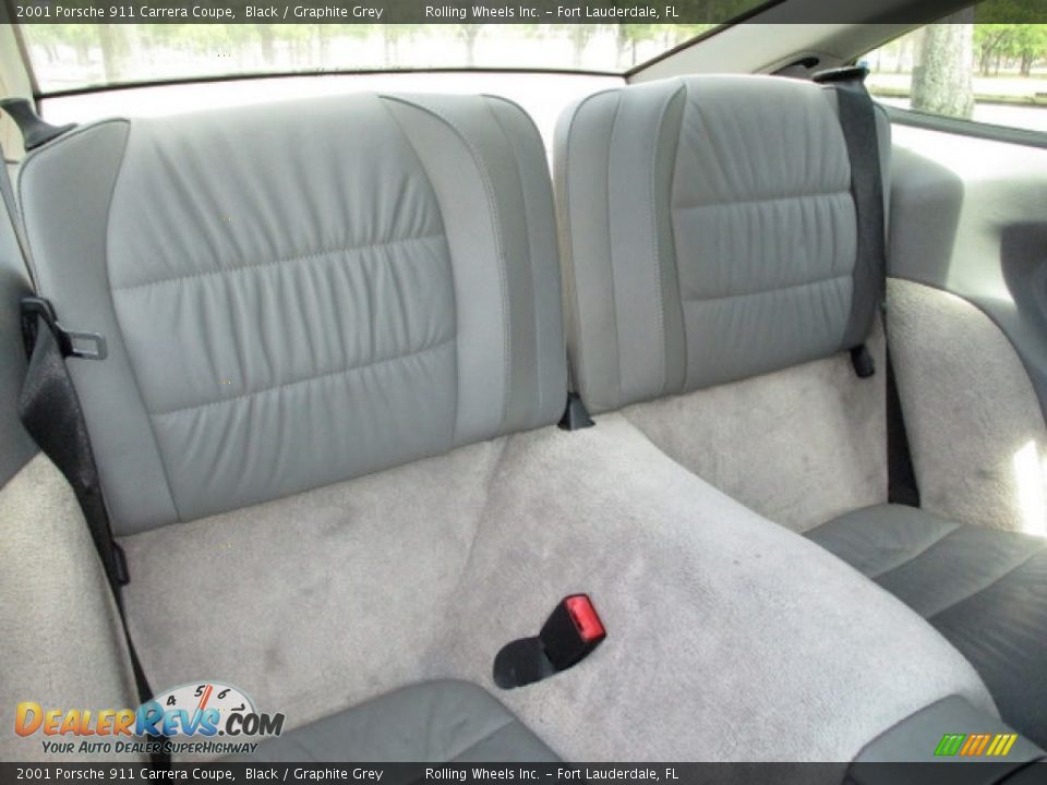 Rear Seat of 2001 Porsche 911 Carrera Coupe Photo #10