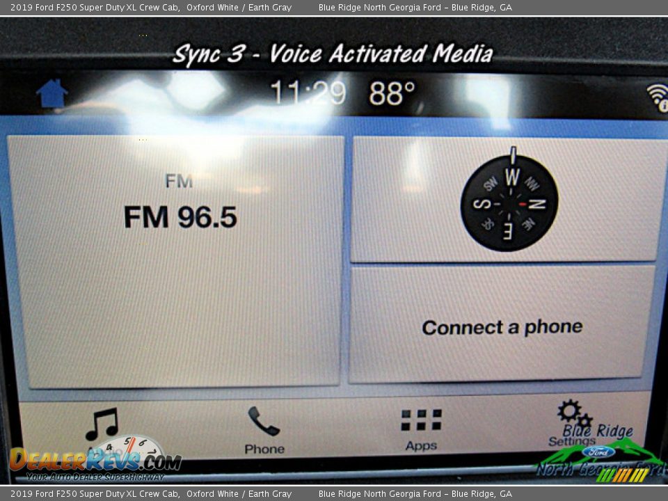 2019 Ford F250 Super Duty XL Crew Cab Oxford White / Earth Gray Photo #19