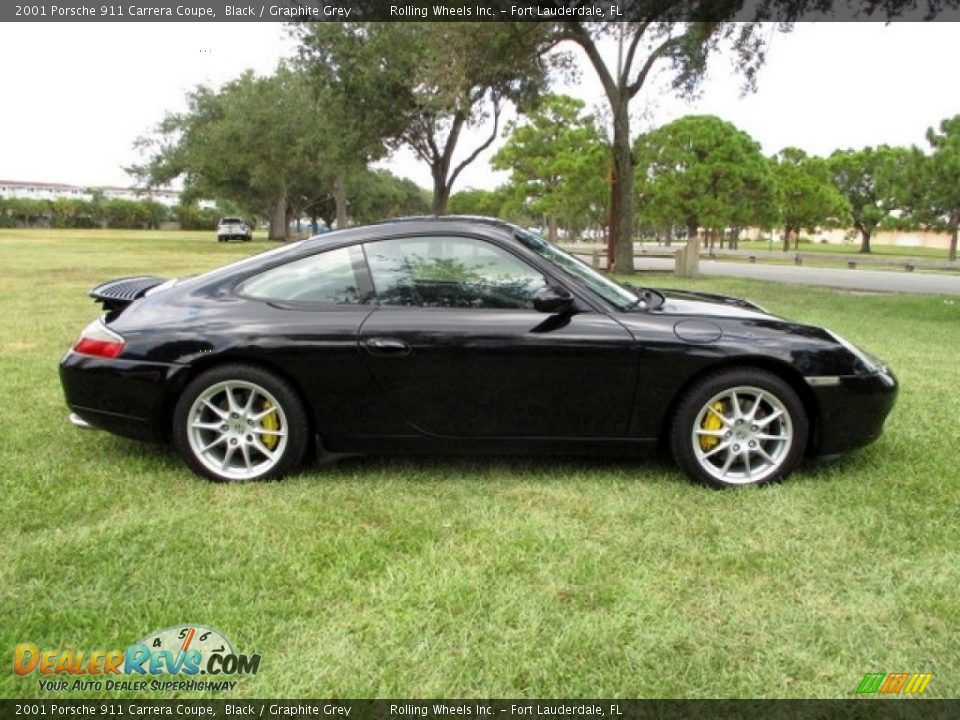Black 2001 Porsche 911 Carrera Coupe Photo #11