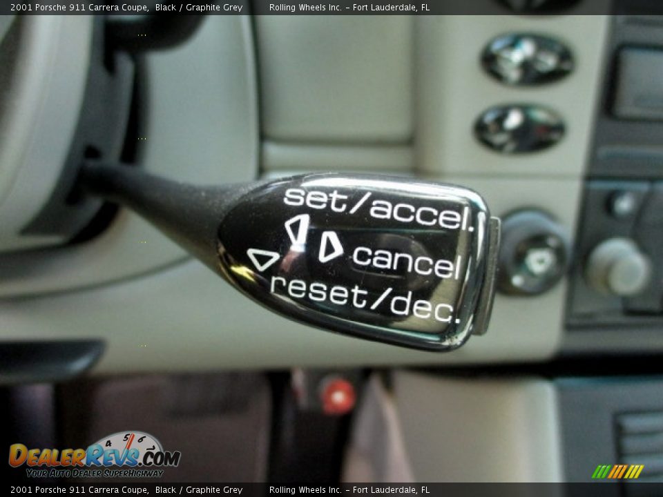 2001 Porsche 911 Carrera Coupe Black / Graphite Grey Photo #18