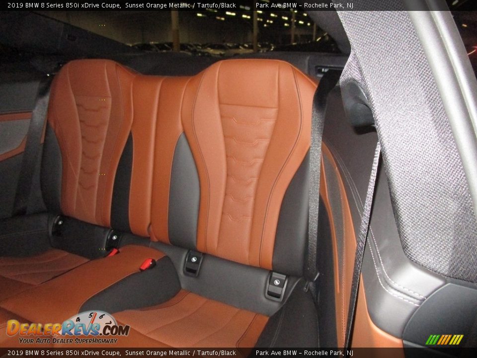 2019 BMW 8 Series 850i xDrive Coupe Sunset Orange Metallic / Tartufo/Black Photo #8