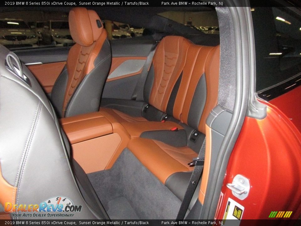 2019 BMW 8 Series 850i xDrive Coupe Sunset Orange Metallic / Tartufo/Black Photo #9