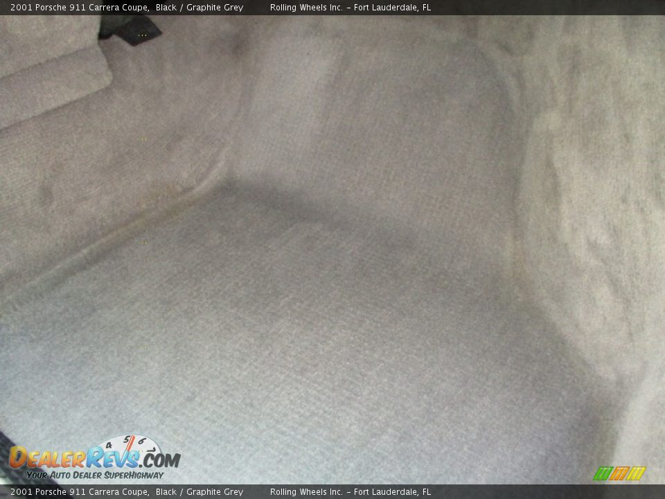 2001 Porsche 911 Carrera Coupe Black / Graphite Grey Photo #24
