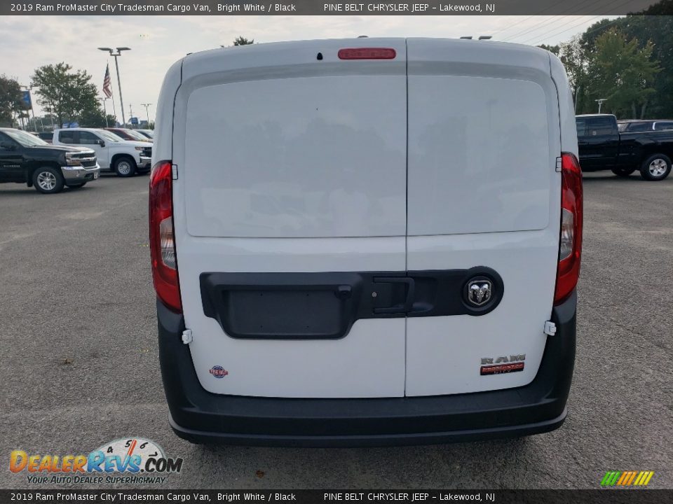 2019 Ram ProMaster City Tradesman Cargo Van Bright White / Black Photo #5