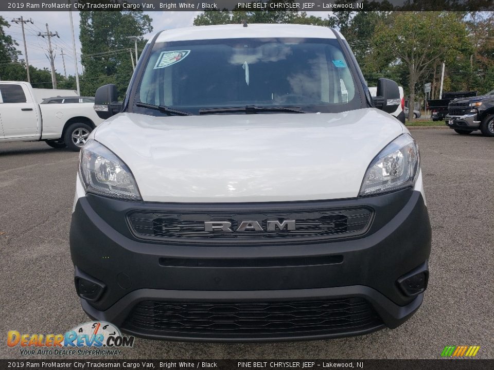 2019 Ram ProMaster City Tradesman Cargo Van Bright White / Black Photo #2