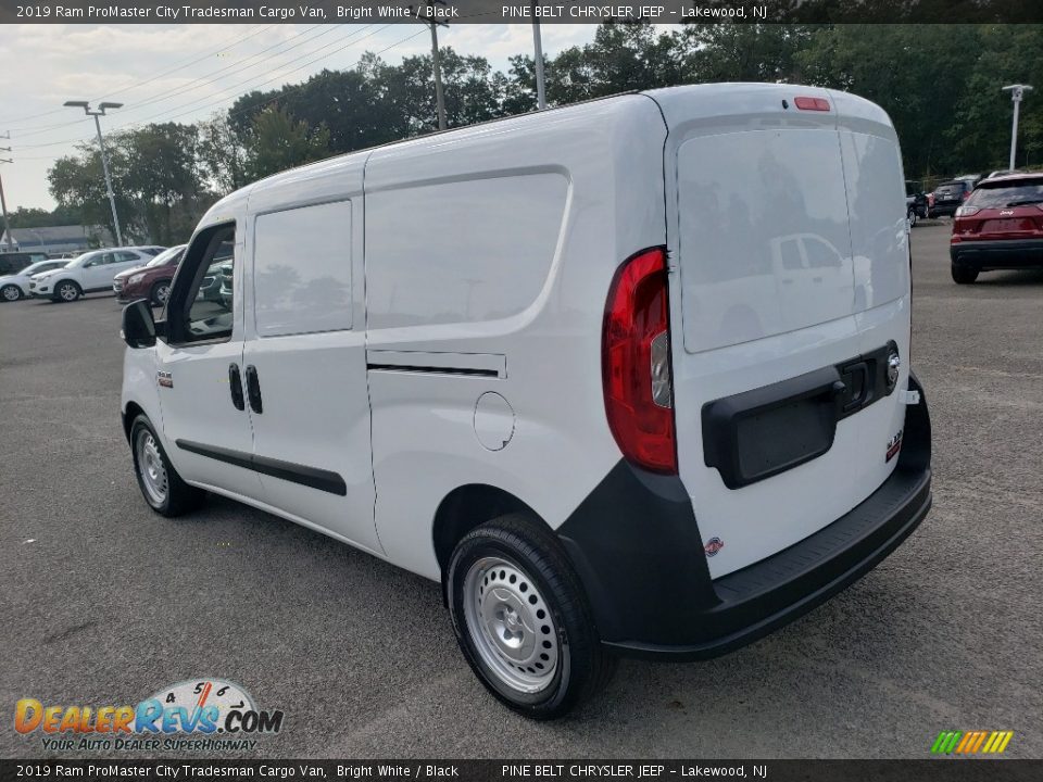 2019 Ram ProMaster City Tradesman Cargo Van Bright White / Black Photo #5
