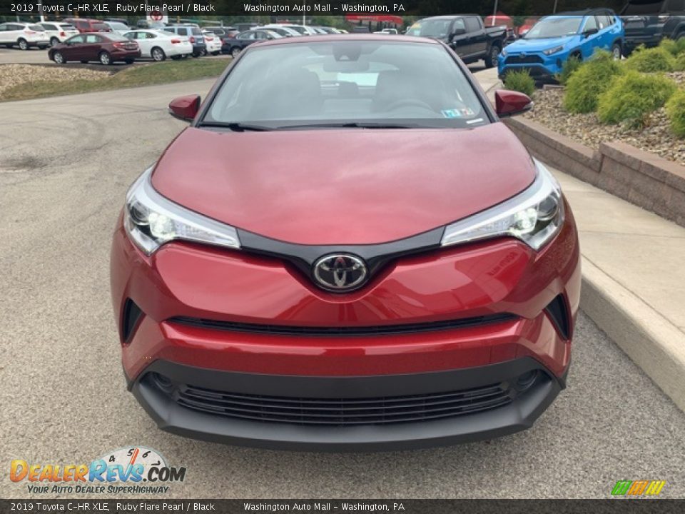 2019 Toyota C-HR XLE Ruby Flare Pearl / Black Photo #7