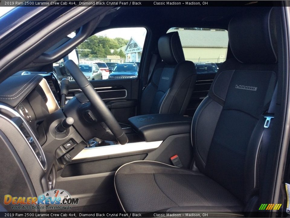 2019 Ram 2500 Laramie Crew Cab 4x4 Diamond Black Crystal Pearl / Black Photo #2