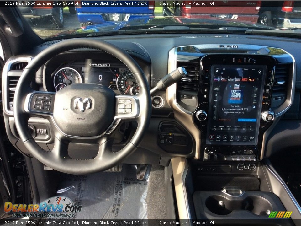 2019 Ram 2500 Laramie Crew Cab 4x4 Diamond Black Crystal Pearl / Black Photo #3