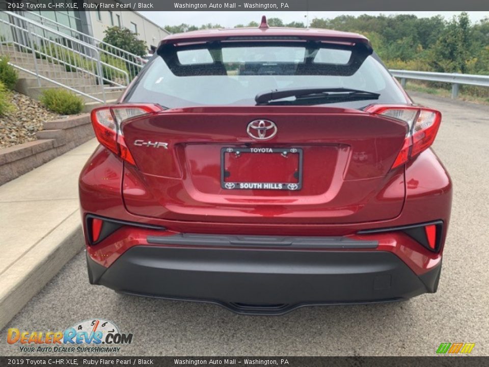 2019 Toyota C-HR XLE Ruby Flare Pearl / Black Photo #9