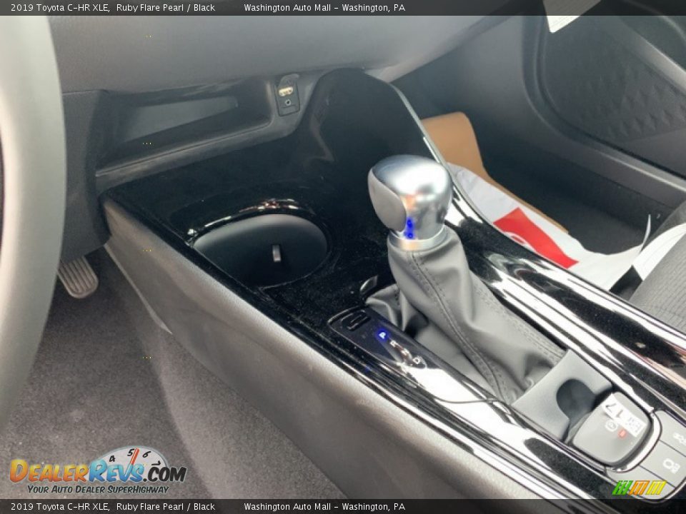 2019 Toyota C-HR XLE Ruby Flare Pearl / Black Photo #13