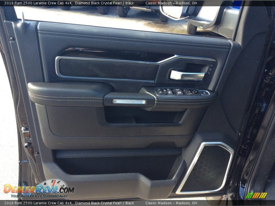 2019 Ram 2500 Laramie Crew Cab 4x4 Diamond Black Crystal Pearl / Black Photo #11