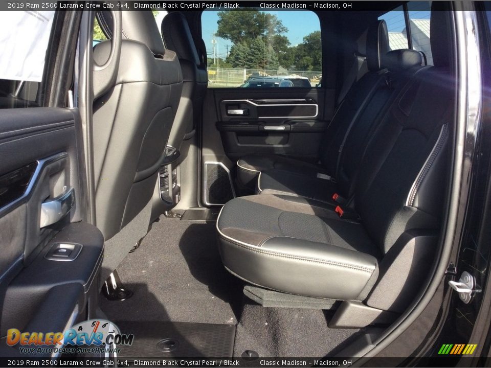 2019 Ram 2500 Laramie Crew Cab 4x4 Diamond Black Crystal Pearl / Black Photo #15