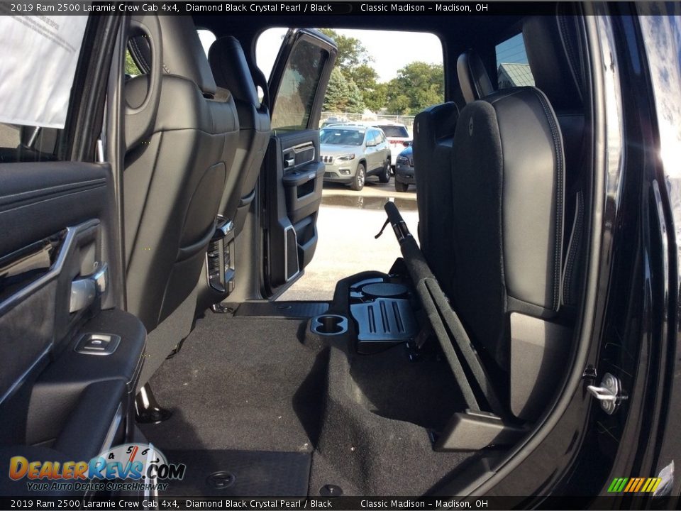 2019 Ram 2500 Laramie Crew Cab 4x4 Diamond Black Crystal Pearl / Black Photo #16