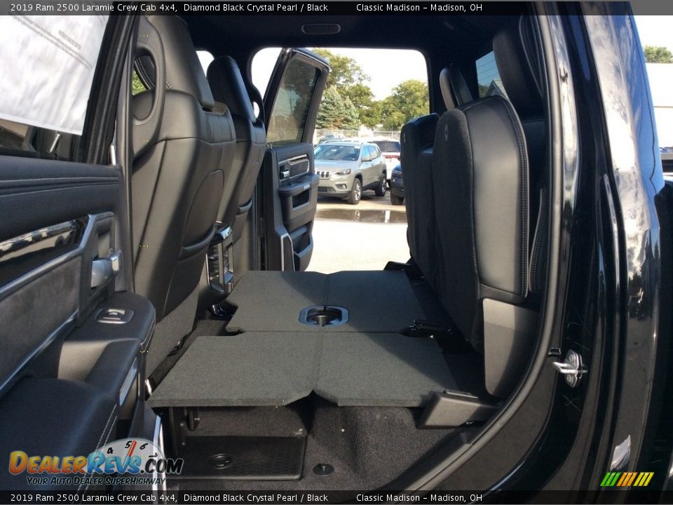 2019 Ram 2500 Laramie Crew Cab 4x4 Diamond Black Crystal Pearl / Black Photo #17