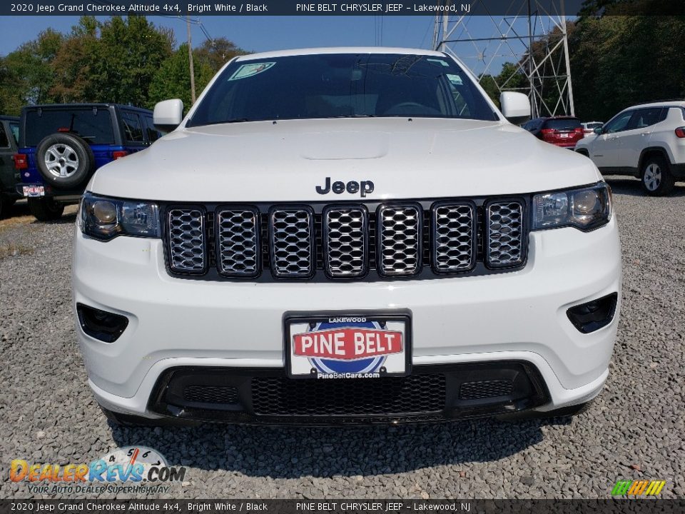 2020 Jeep Grand Cherokee Altitude 4x4 Bright White / Black Photo #2