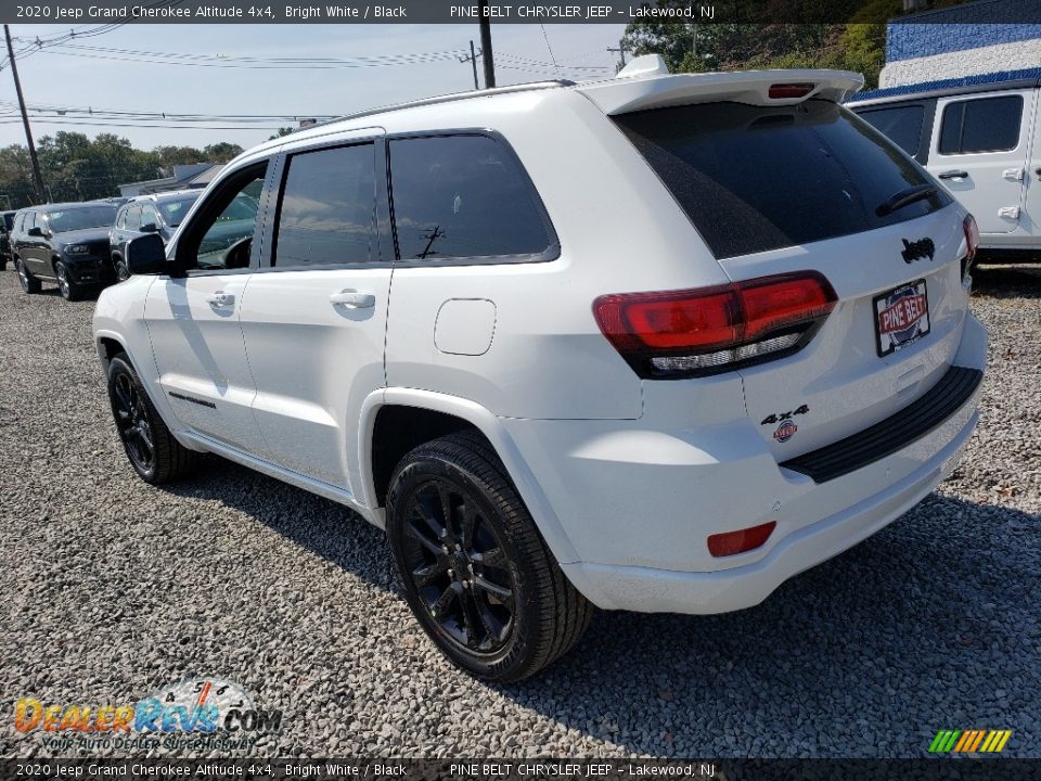 2020 Jeep Grand Cherokee Altitude 4x4 Bright White / Black Photo #4