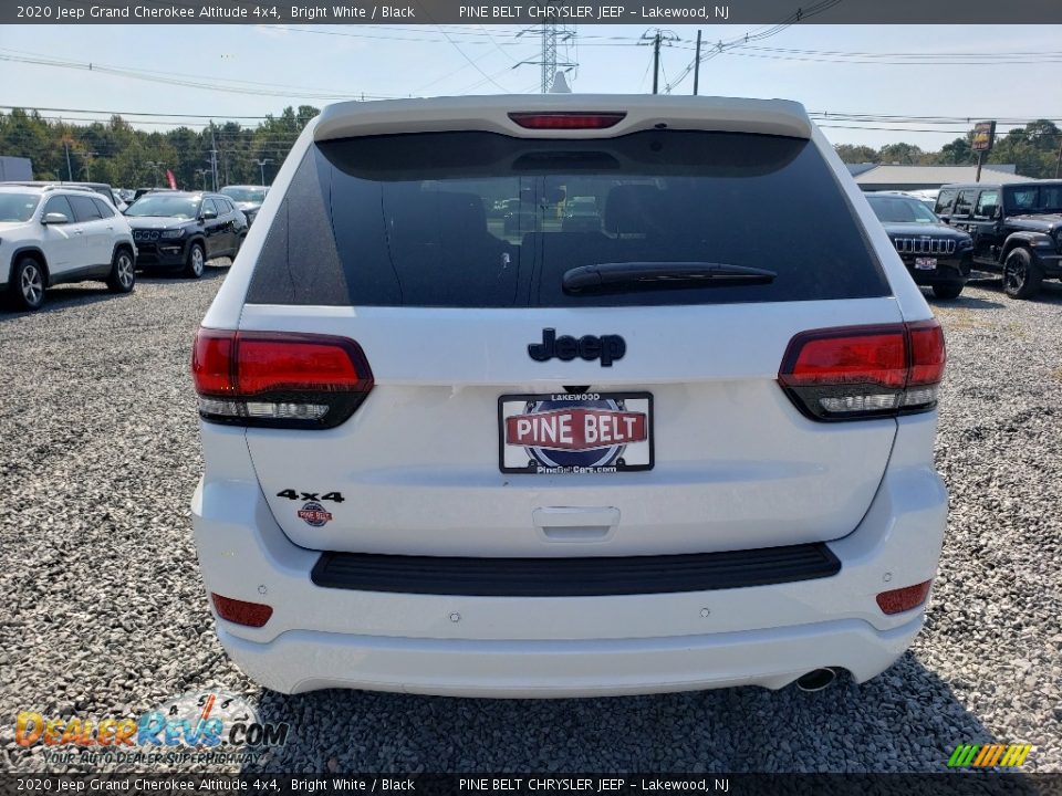 2020 Jeep Grand Cherokee Altitude 4x4 Bright White / Black Photo #5
