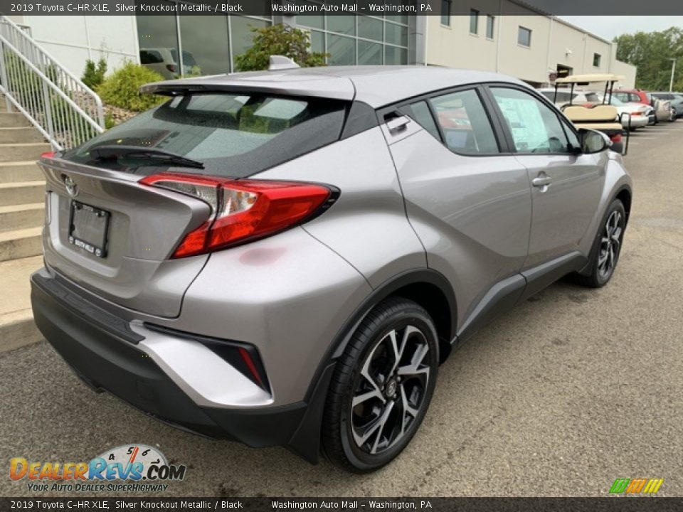 2019 Toyota C-HR XLE Silver Knockout Metallic / Black Photo #9