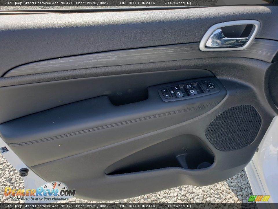 2020 Jeep Grand Cherokee Altitude 4x4 Bright White / Black Photo #8