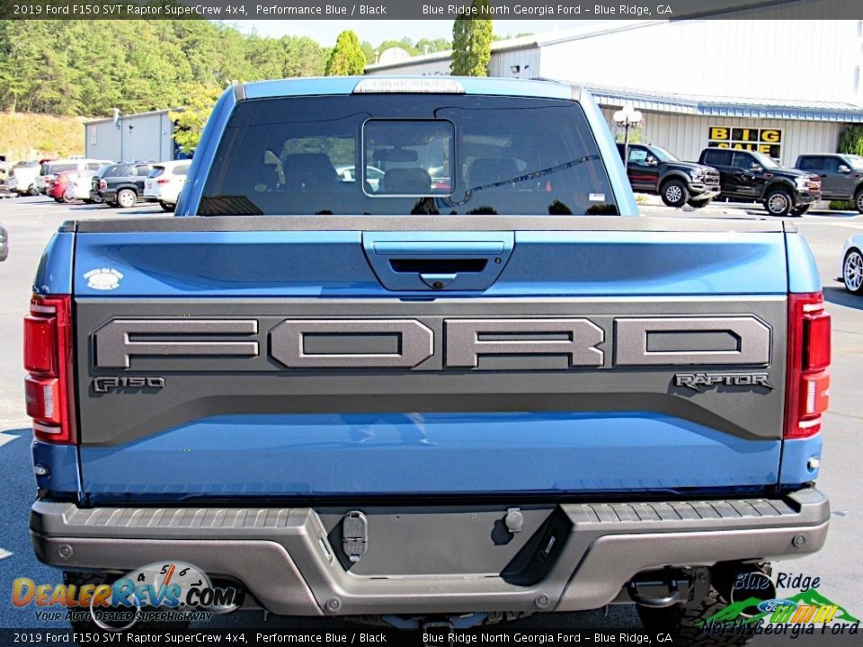 2019 Ford F150 SVT Raptor SuperCrew 4x4 Performance Blue / Black Photo #4