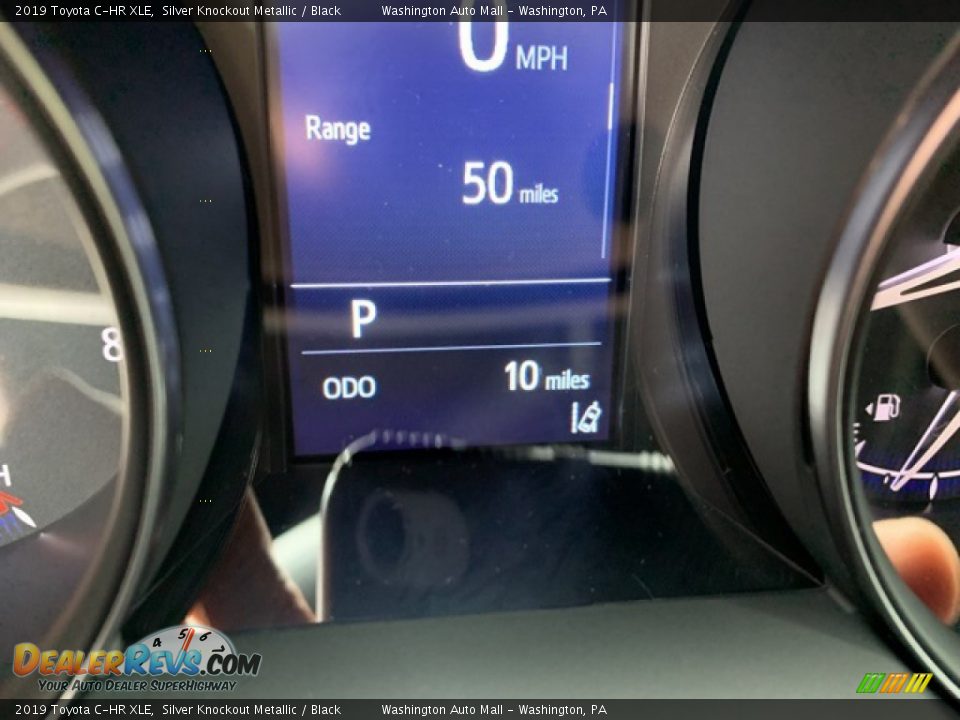 2019 Toyota C-HR XLE Silver Knockout Metallic / Black Photo #21