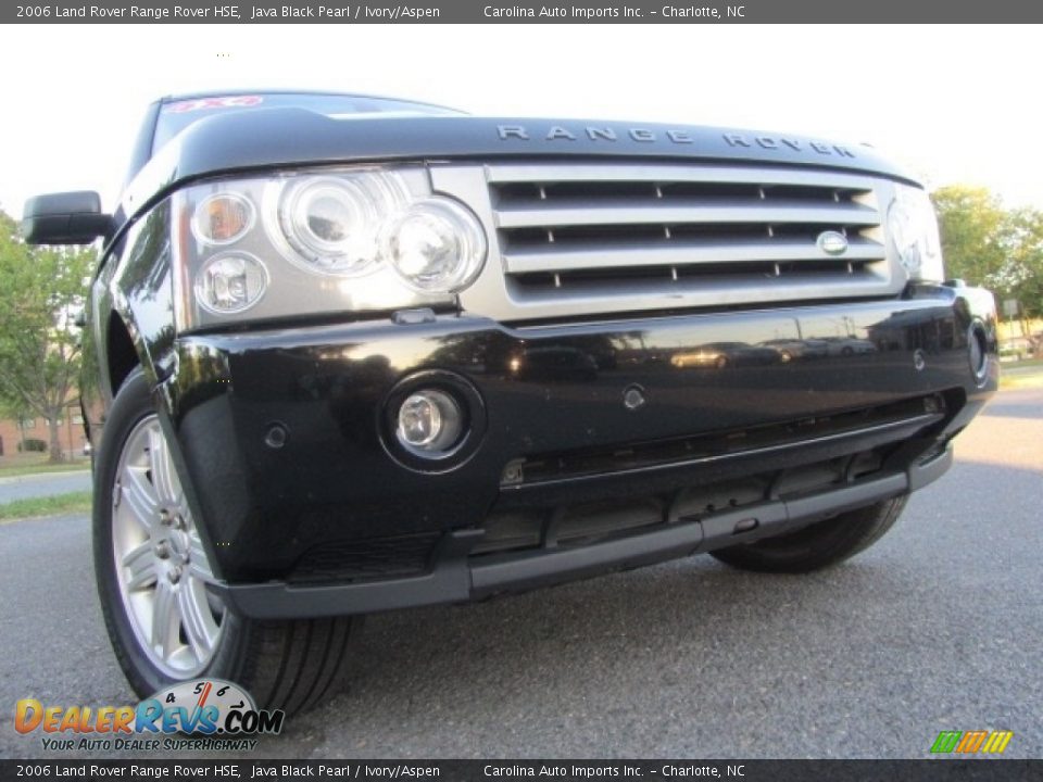 2006 Land Rover Range Rover HSE Java Black Pearl / Ivory/Aspen Photo #1