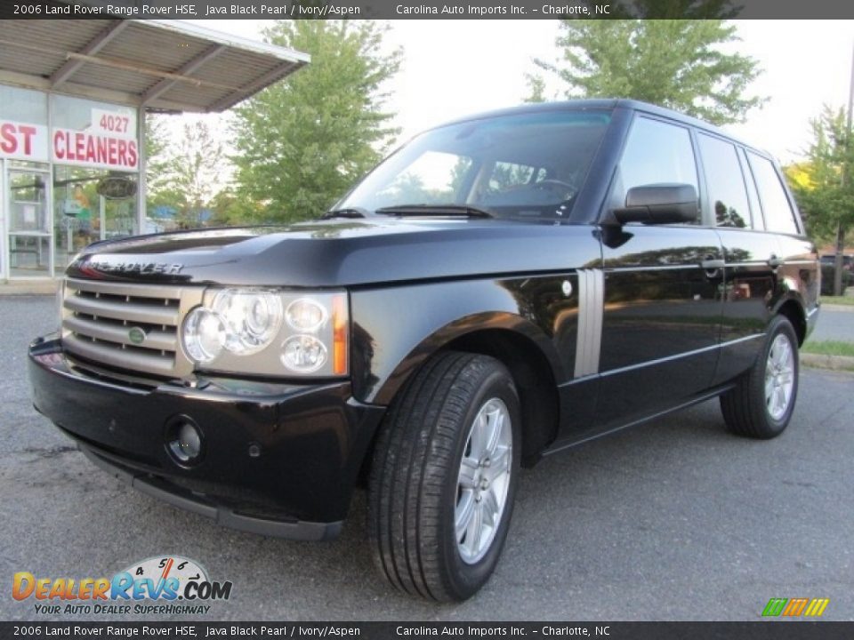 2006 Land Rover Range Rover HSE Java Black Pearl / Ivory/Aspen Photo #6