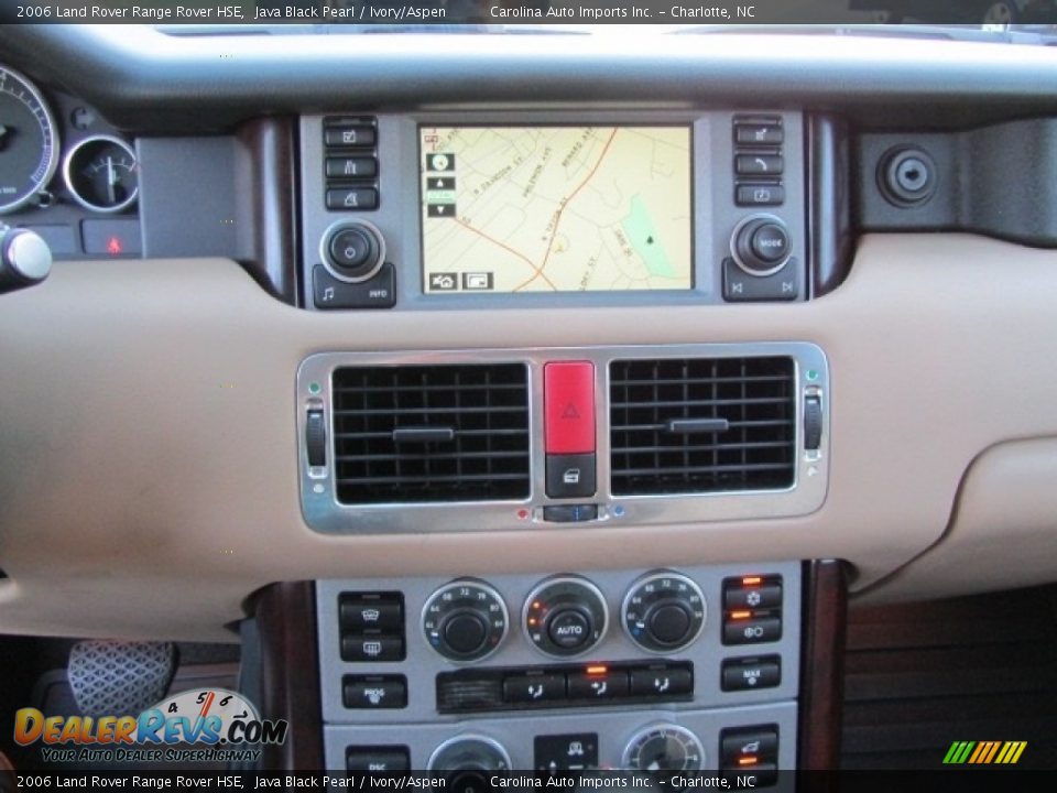 2006 Land Rover Range Rover HSE Java Black Pearl / Ivory/Aspen Photo #15