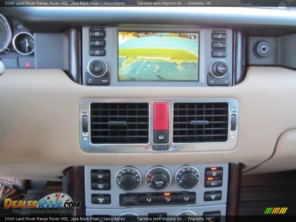 2006 Land Rover Range Rover HSE Java Black Pearl / Ivory/Aspen Photo #16