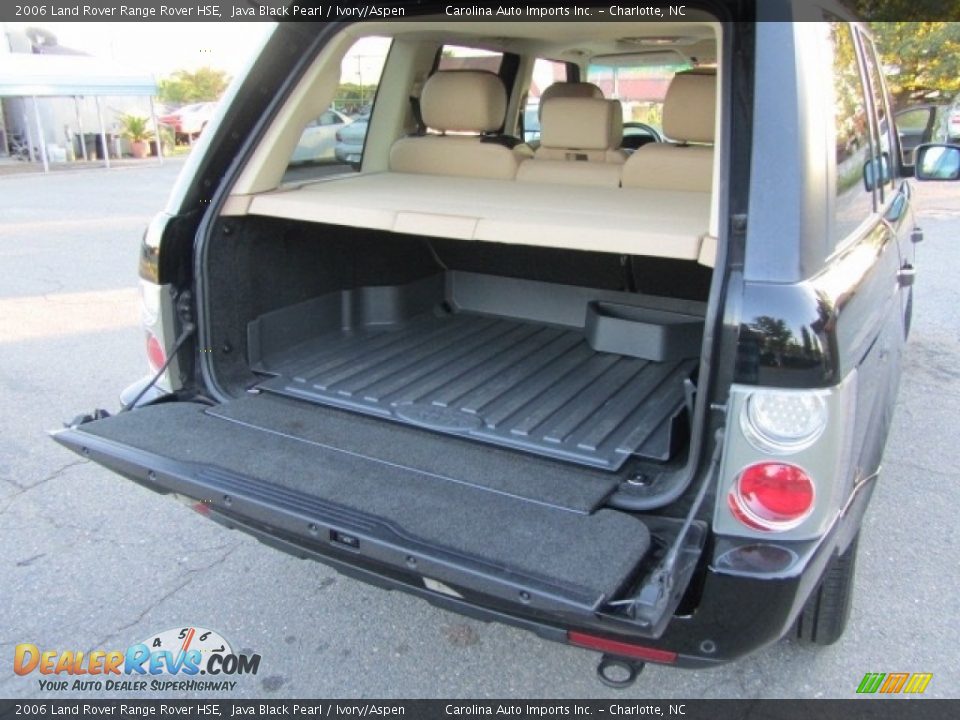 2006 Land Rover Range Rover HSE Java Black Pearl / Ivory/Aspen Photo #20