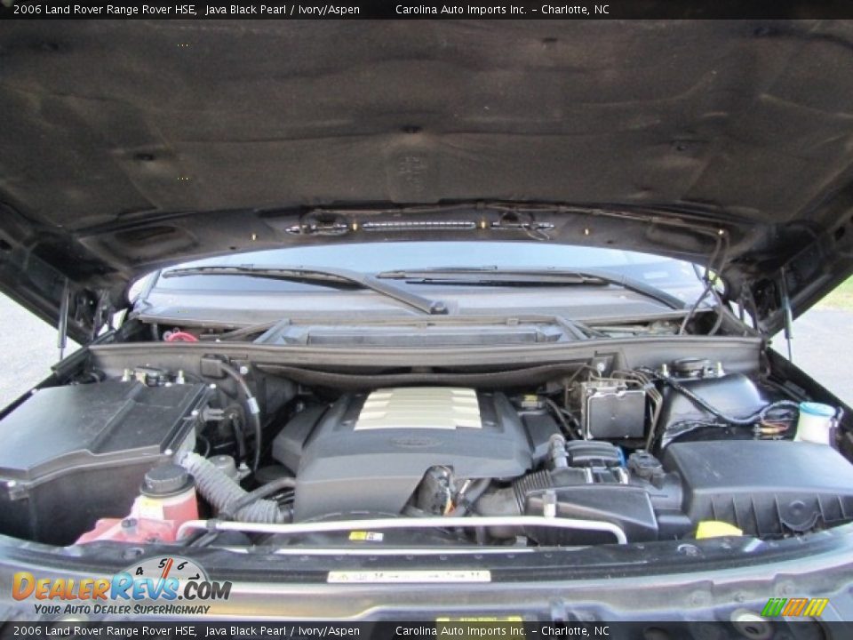 2006 Land Rover Range Rover HSE Java Black Pearl / Ivory/Aspen Photo #25
