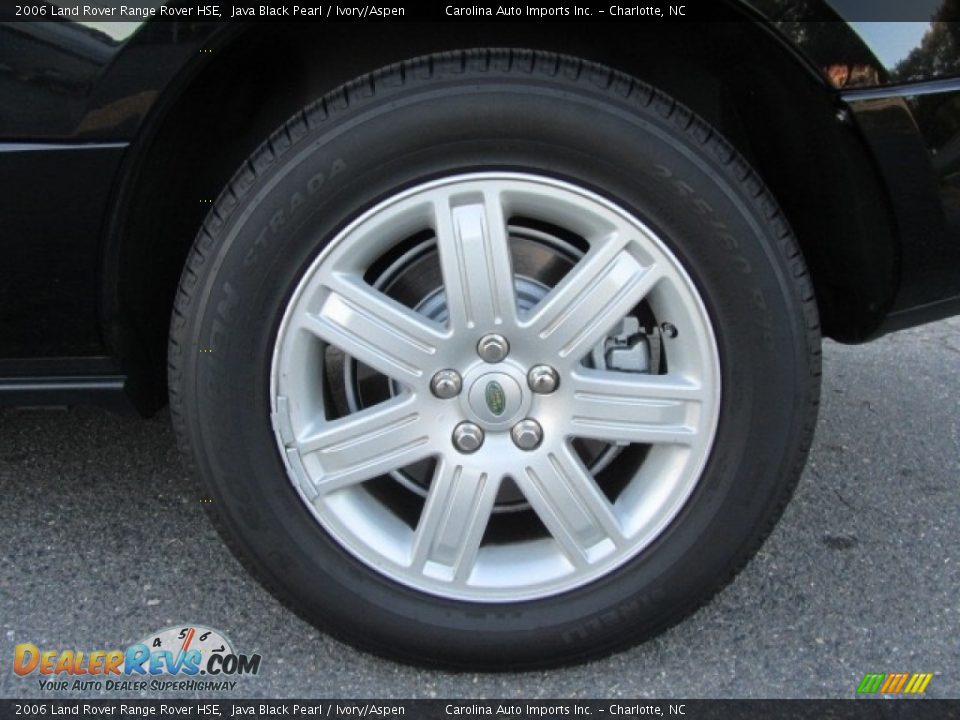 2006 Land Rover Range Rover HSE Java Black Pearl / Ivory/Aspen Photo #26