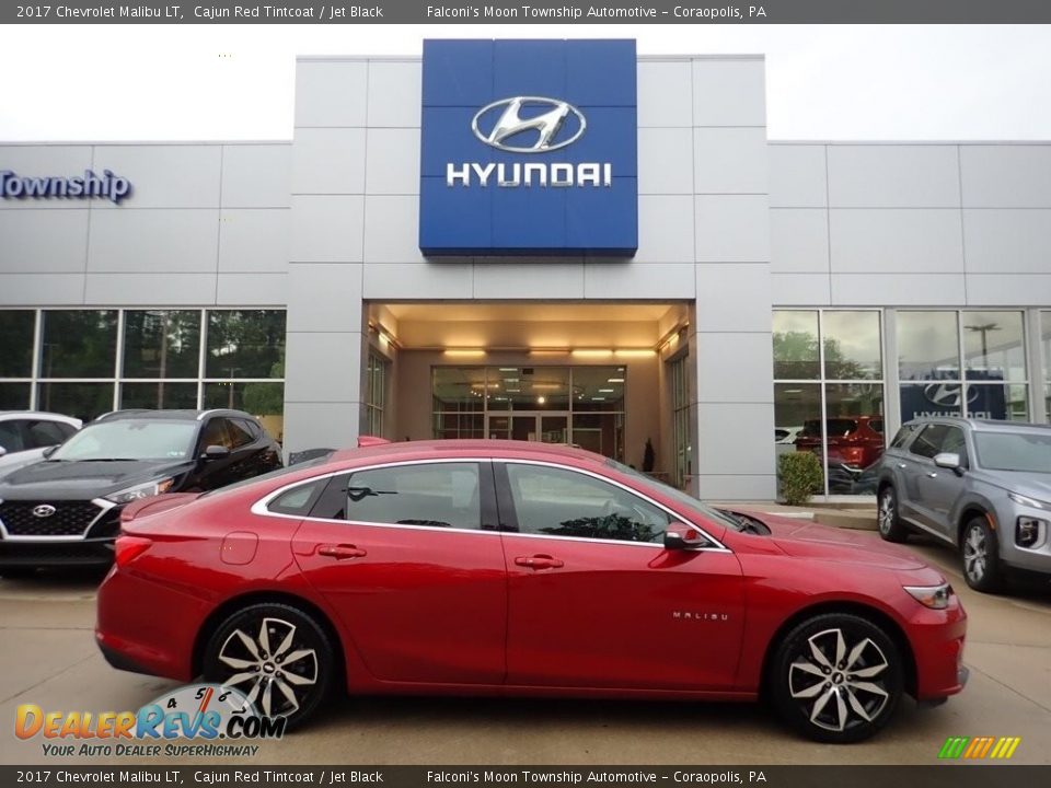 2017 Chevrolet Malibu LT Cajun Red Tintcoat / Jet Black Photo #1