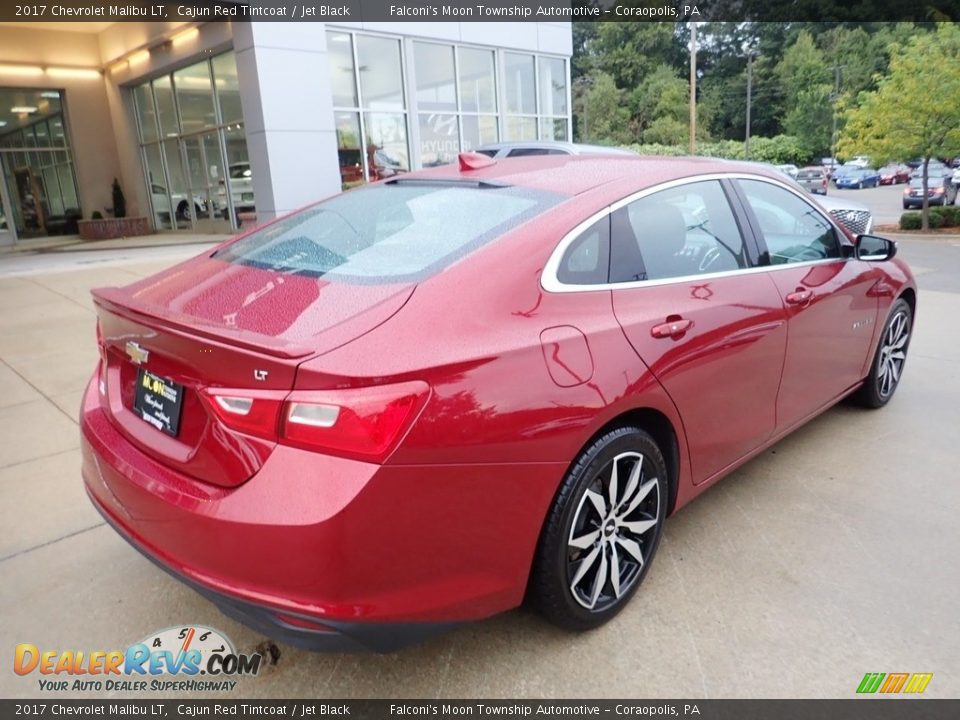 2017 Chevrolet Malibu LT Cajun Red Tintcoat / Jet Black Photo #2