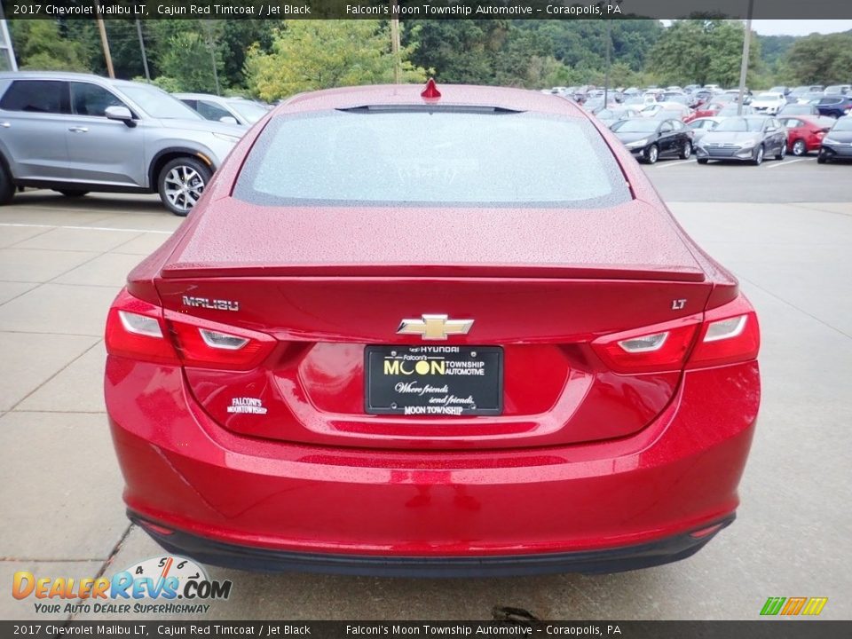 2017 Chevrolet Malibu LT Cajun Red Tintcoat / Jet Black Photo #3