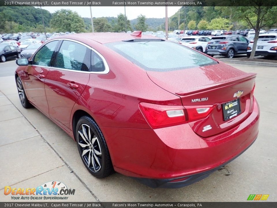 2017 Chevrolet Malibu LT Cajun Red Tintcoat / Jet Black Photo #5