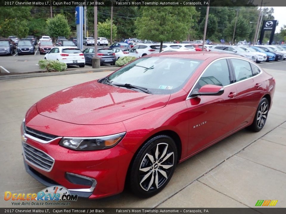 2017 Chevrolet Malibu LT Cajun Red Tintcoat / Jet Black Photo #7