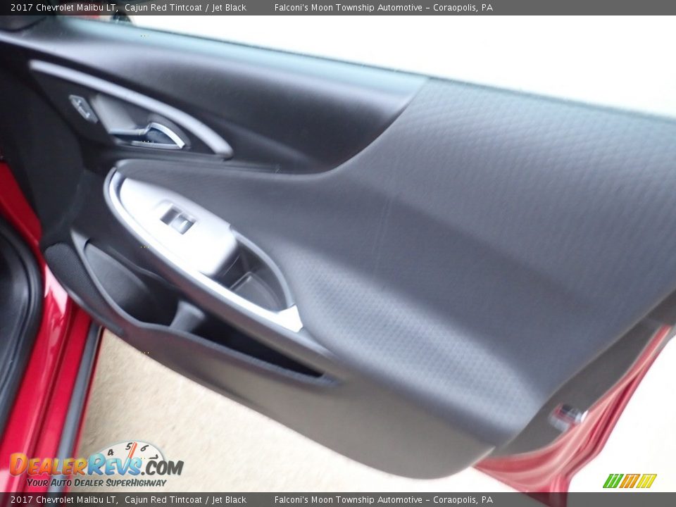 2017 Chevrolet Malibu LT Cajun Red Tintcoat / Jet Black Photo #13