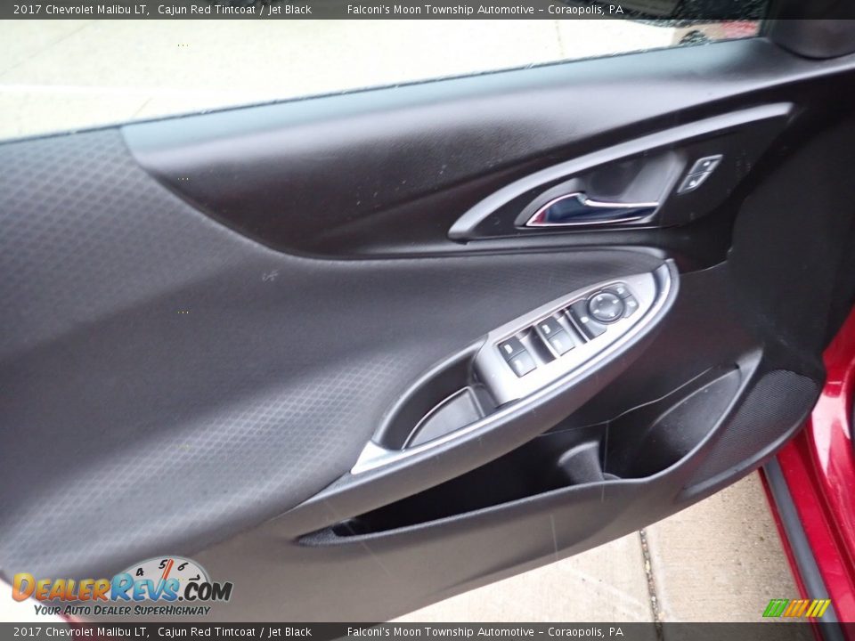 2017 Chevrolet Malibu LT Cajun Red Tintcoat / Jet Black Photo #19